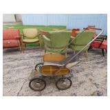 Vintage Hedstrom baby child buggy.