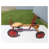 Vintage Radio Flyer Row-cart irish mail car.