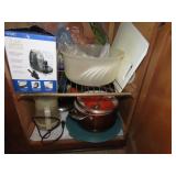 Contents of cabinet.