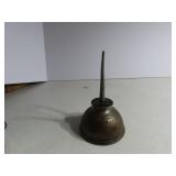 Vintage FORD embossed oil can 'E'