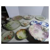 Antique plate lot.