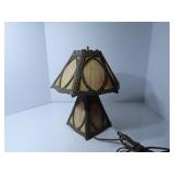 Vintage stained glass lamp.