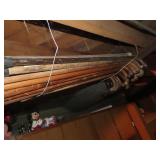 Vintage lot of walking sticks, canes.