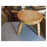 Small milk stool.