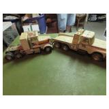 (2)Nylint pressed steel trucks.