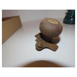 Antique steering suicide knob.