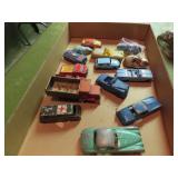 Vintage metal diecast & pressed toy cars