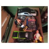 Vikings Bobblehead, diecast toy cars, misc.