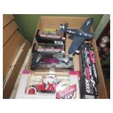 Diecast Hamm's beer truck, cars, airplane.