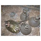 Antique light ceiling fixture.