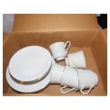 Vintage China dishes plates, cups, saucers