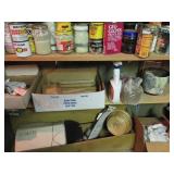 Contents on 3 shelves.