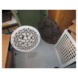 (3)Metal, cast grates.