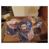 (3)Vintage Nascar racing hats.