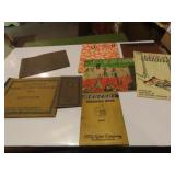 Antique paper ephemera lot. Ford manual