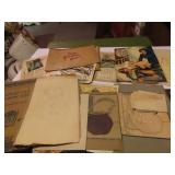Antique paper ephemera lot.
