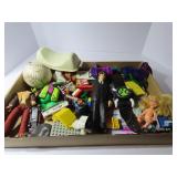 Baseball & assorted vintage toy lot