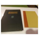 (2)Vintage Atlas of the world books.