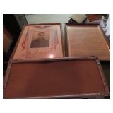 (2)Frames. Military photograph.