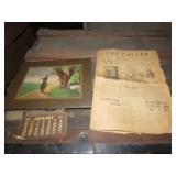 1919 Belvidere calendar, newspaper