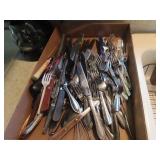Flatware utensil lot. assorted.
