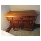 Vintage wood Young Republic cabinet.
