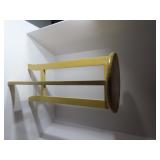 Small round fern plant stand.