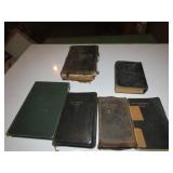 Antique bible book lot.