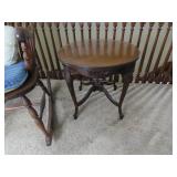 Vintage ornate side table.