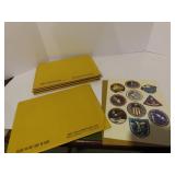 (7)Sets Nasa Apollo 7-16 decal sets.