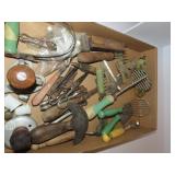 Antique kitchen utensils/tools.