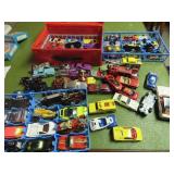 Hot wheels diecast cars toy lot.