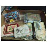 Vintage/antique postcards lot.