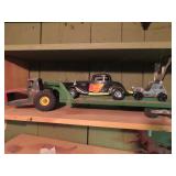 (3)Vintage toy truck, cars