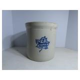 2 gallon double sided stoneware crock. Western.