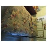 Vintage brass bed.