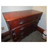 Antique 4 drawer dresser.
