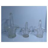 (3)Cut crystal glass baskets.