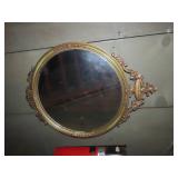 Fancy wall mount mirror.