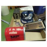 Massey Ferguson Mailbox bank, camera, thermometer