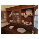 Fukagawa Arita Japan china set silver rimmed.