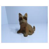 Cast iron doorstop scottie dog.