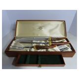 Sheffield Knife carving set.