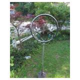 Hummingbird yard sprinkler.