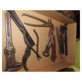 Antique, vintage tool lot.