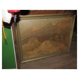 Large framed print. Landscape