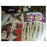 Vintage Meyercord decals.