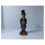 Vintage syroco wood man bottle opener.