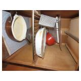Contents of cabinet.