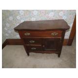 Antique commode cabinet.